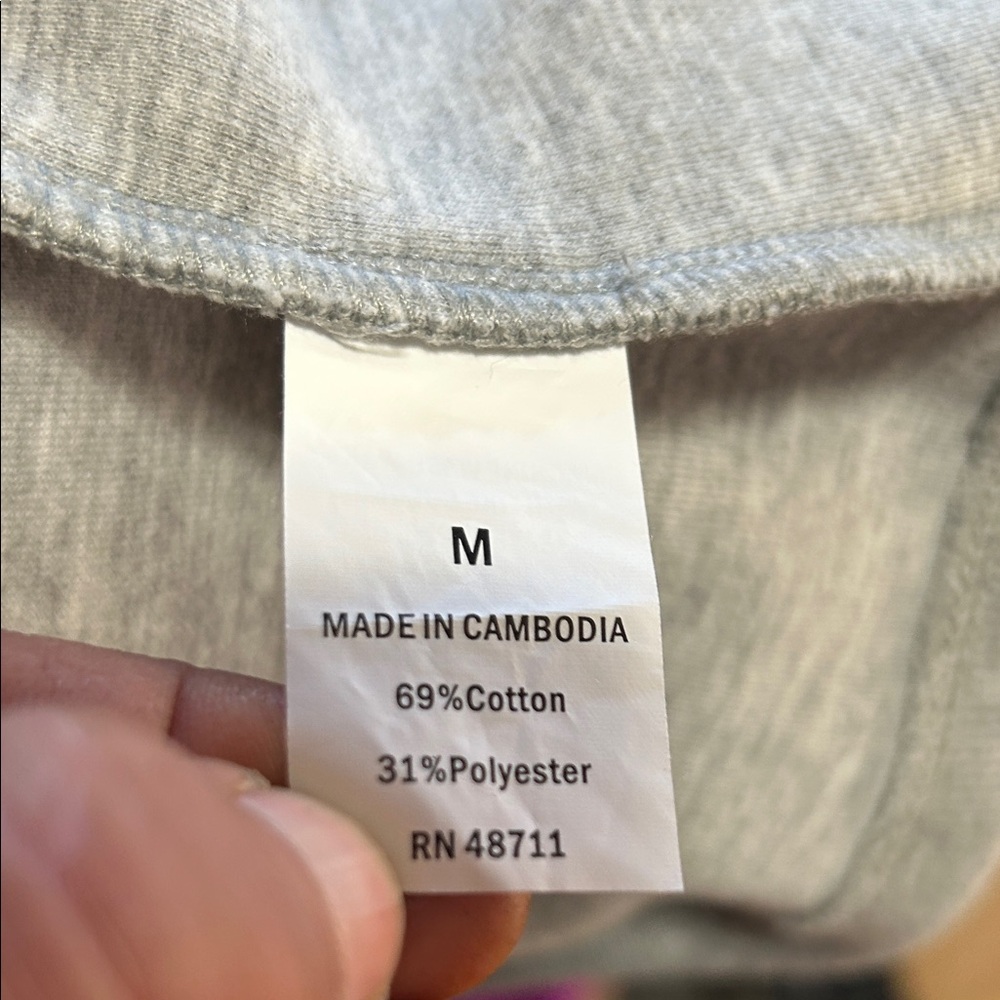 Falls Creek Gray Midi Dress With Pockets Medium NWT - Picture 9 of 10